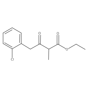 Ethyl 2-chloro-I+/--methyl-I(2)-oxobenzenebutanoate Structure