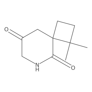 1,1-Dimethyl-6-azaspiro[3.5]nonane-5,8-dione结构式