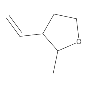 3-Ethenyl-2-methyloxolane结构式