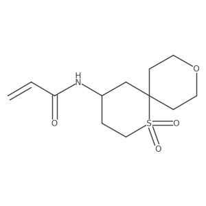 N-(1,1-Dioxo-9-oxa-1lambda6-thiaspiro[5.5]undecan-4-yl)prop-2-enamide Structure