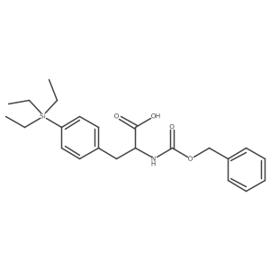 (2S)-2-{[(benzyloxy)carbonyl]amino}-3-[4-(triethylsilyl)phenyl]propanoic acid Structure