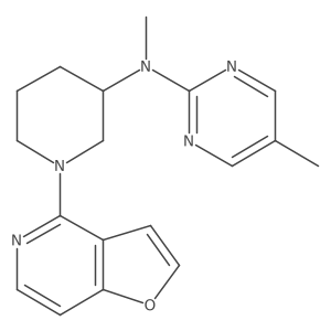N-(1-{furo[3,2-c]pyridin-4-yl}piperidin-3-yl)-N,5-dimethylpyrimidin-2-amine Structure