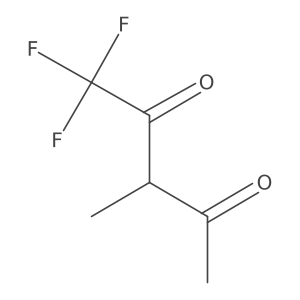 1,1,1-Trifluoro-3-methyl-2,4-pentanedione Structure