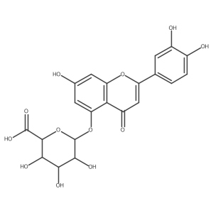 Luteolin 5-glucuronide结构式