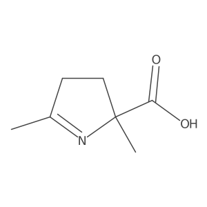 2H-Pyrrole-2-carboxylic acid, 3,4-dihydro-2,5-dimethyl- Structure