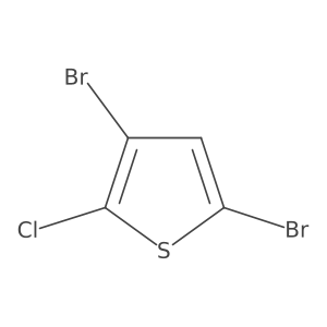 3,5-Dibromo-2-chlorothiophene结构式