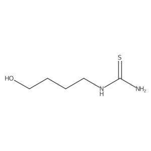 (4-Hydroxybutyl)thiourea Structure