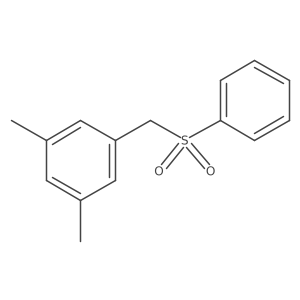 1,3-Dimethyl-5-[(phenylsulfonyl)methyl]benzene结构式