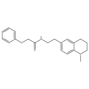 N-(2-(1-methyl-1,2,3,4-tetrahydroquinolin-6-yl)ethyl)-2-phenoxyacetamide Structure