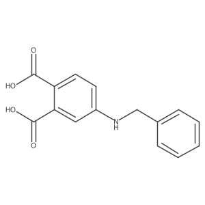 4-Benzylamino-phthalic acid结构式