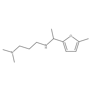 [3-(Dimethylamino)propyl][1-(5-methylfuran-2-YL)ethyl]amine Structure