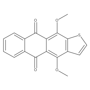 4,11-Dimethoxyanthra[2,3-b]thiophene-5,10-dione Structure