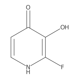 3,4-Dihydroxy-2-fluoropyridine Structure