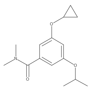 3-Cyclopropoxy-5-isopropoxy-N,N-dimethylbenzamide Structure