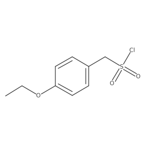 (4-Ethoxyphenyl)methanesulfonyl chloride Structure