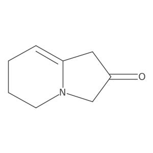 3,5,6,7-tetrahydro-1H-indolizin-2-one结构式