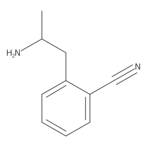 2-[(2s)-2-Aminopropyl]benzonitrile Structure