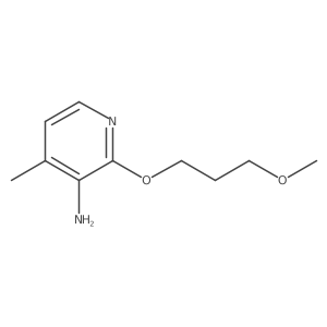 2-(3-Methoxypropoxy)-4-methyl-3-pyridinamine Structure
