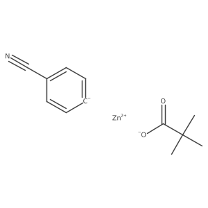 Zinc;benzonitrile;2,2-dimethylpropanoate结构式