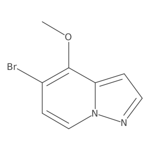 5-Bromo-4-methoxypyrazolo[1,5-a]pyridine Structure