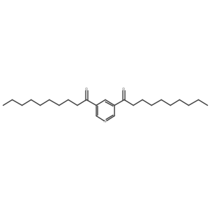 3,5-Didecanoylpyridine Structure