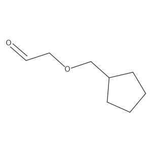 2-(Cyclopentylmethoxy)acetaldehyde结构式