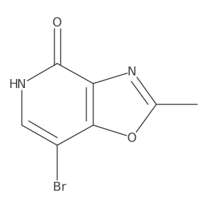 7-bromo-2-methyloxazolo[4,5-c]pyridin-4(5H)-one Structure