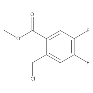 Methyl 2-chloromethyl-4,5-difluorobenzoate Structure
