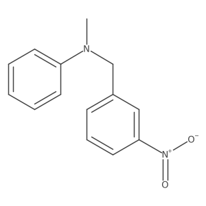 N-Methyl-3-nitro-N-phenylbenzenemethanamine结构式