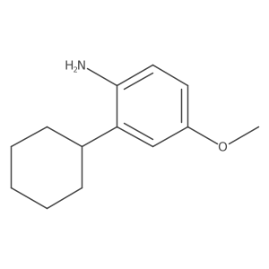 2-Cyclohexyl-4-methoxyaniline结构式
