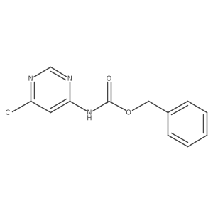 benzyl N-(6-chloropyrimidin-4-yl)carbamate Structure