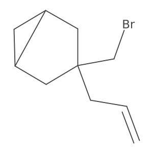 3-(Bromomethyl)-3-(prop-2-en-1-yl)bicyclo[3.1.0]hexane结构式