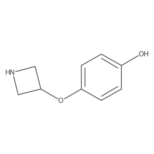 4-(Azetidin-3-yloxy)phenol Structure
