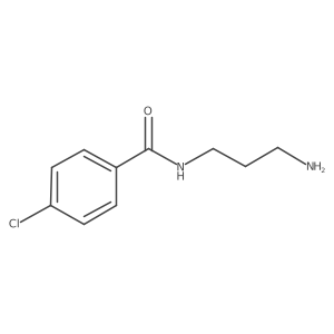 N-(3-Aminopropyl)-4-chlorobenzamide Structure