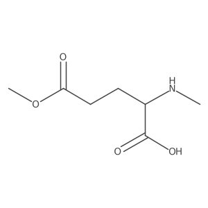 (2R)-5-methoxy-2-(methylamino)-5-oxopentanoic acid Structure