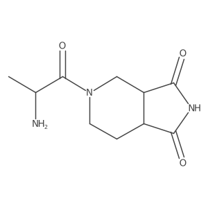5-alanylhexahydro-1H-pyrrolo[3,4-c]pyridine-1,3(2H)-dione Structure