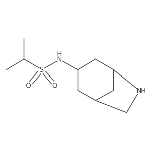 N-{6-azabicyclo[3.2.1]octan-3-yl}propane-2-sulfonamide Structure
