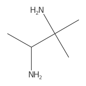 2-Methylbutane-2,3-diamine结构式