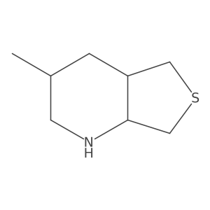 3-Methyl-octahydrothieno[3,4-b]pyridine Structure