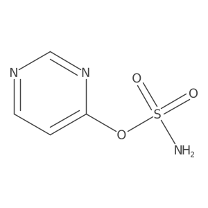 Pyrimidin-4-yl sulfamate Structure