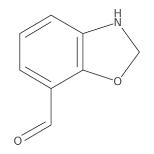 2,3-Dihydrobenzo[d]oxazole-7-carbaldehyde结构式