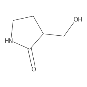 (3R)-3-(hydroxymethyl)pyrrolidin-2-one Structure