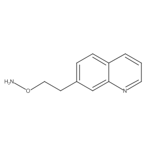 o-[2-(Quinolin-7-yl)ethyl]hydroxylamine Structure