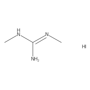 N,N'-dimethylguanidine hydroiodide结构式