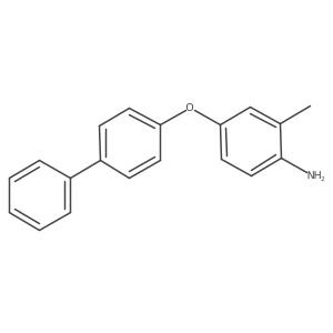 4-([1,1'-Biphenyl]-4-yloxy)-2-methylphenylamine Structure