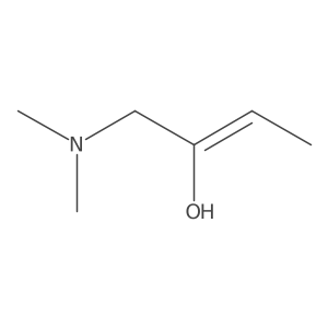 1-(Dimethylamino)but-2-en-2-ol Structure
