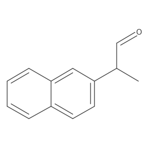 2-(Naphthalen-2-yl)propanal Structure