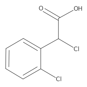 2-Chloro-2-(2-chlorophenyl)acetic acid结构式