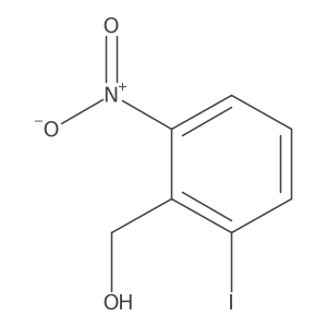 (2-Iodo-6-nitrophenyl)methanol结构式