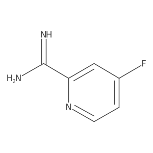 4-Fluoropicolinimidamide Structure
